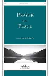 Prayer of Peace SATB choral sheet music cover